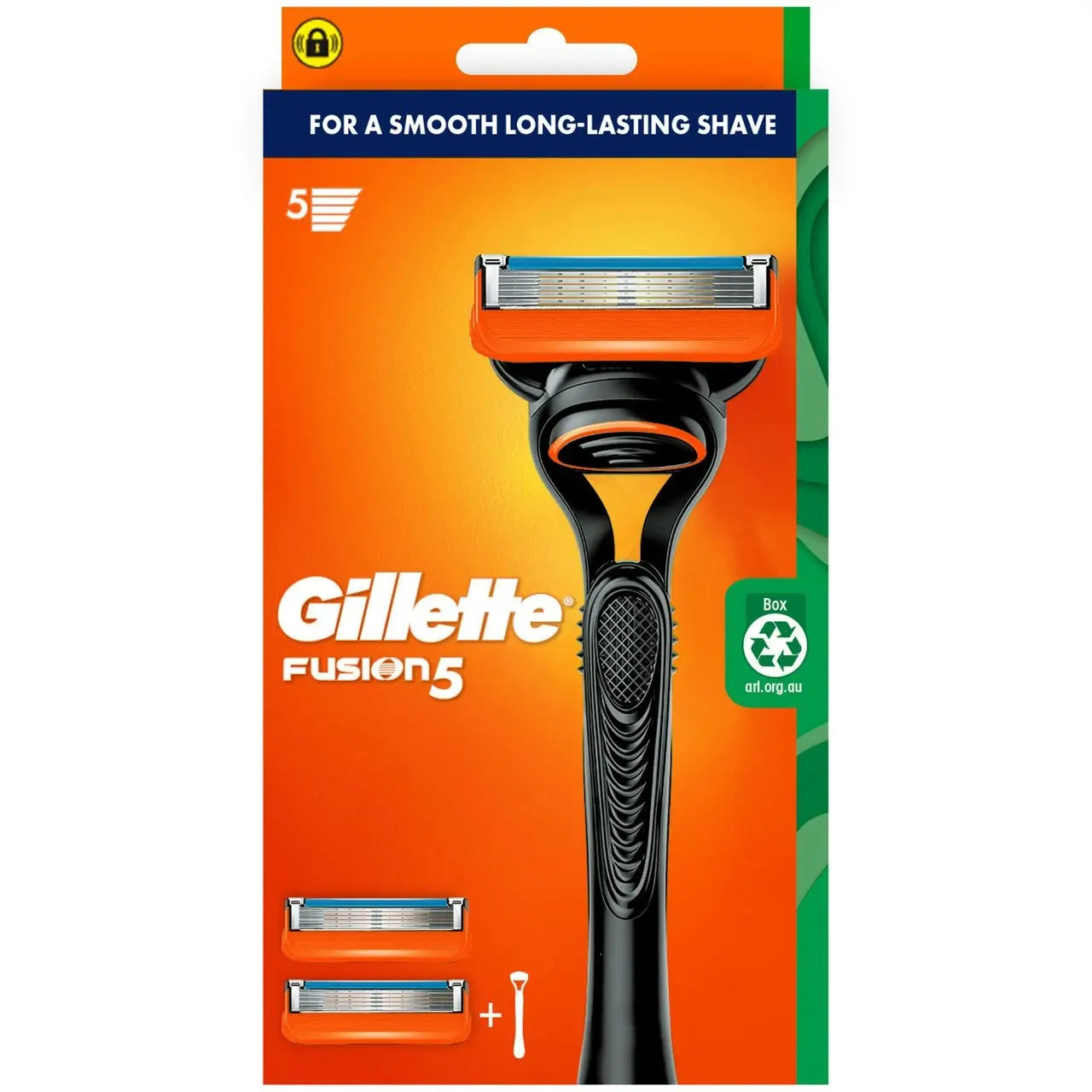 Gillette Fusion5 1 Razor + 2 Cartridges