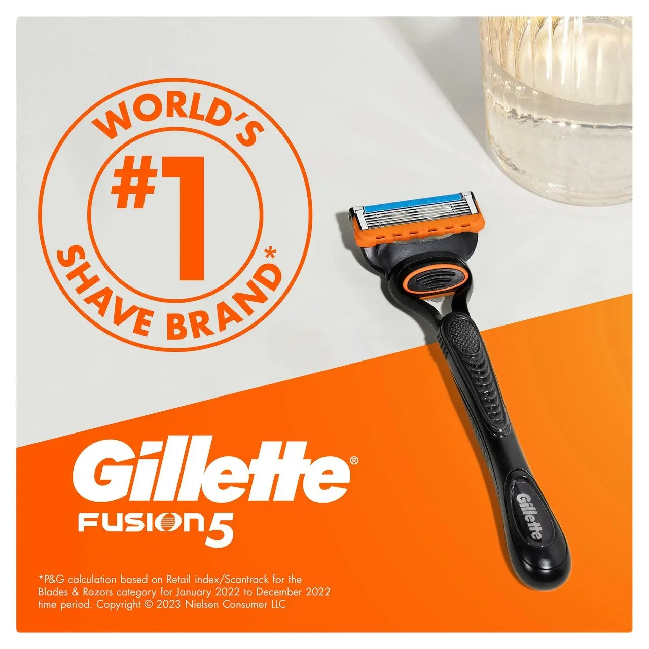 Gillette Fusion5 1 Razor + 2 Cartridges