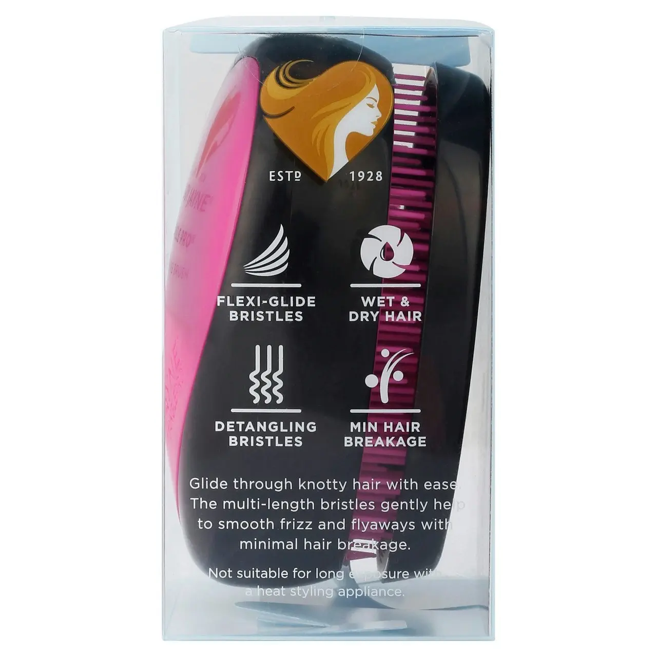 Lady Jayne Tanglepro Detangling Brush - Compact-Sized