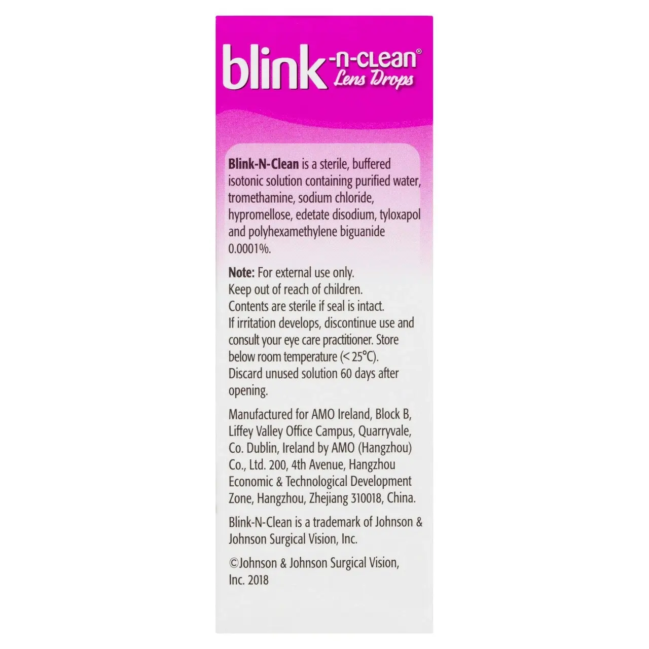 Complete Blink N Clean Lens Drops 15ml