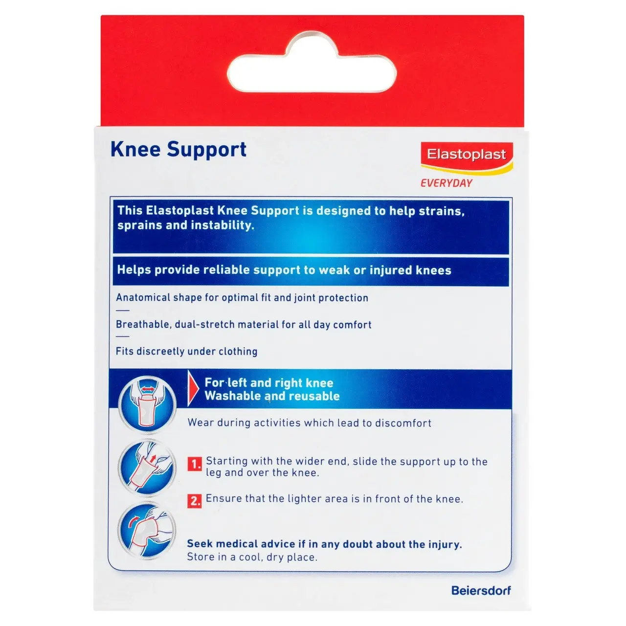 Elastoplast Everyday Knee Support Medium