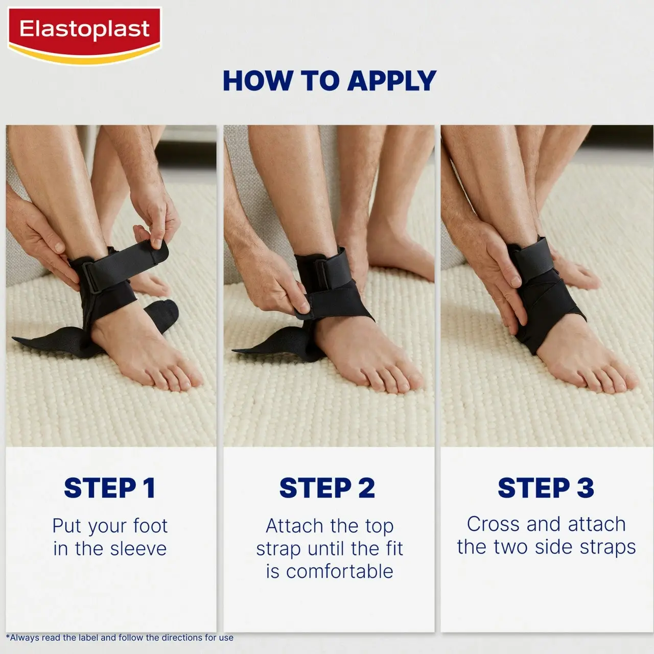 Elastoplast Sport Ankle Stabilizer Adjustable 1 Ea