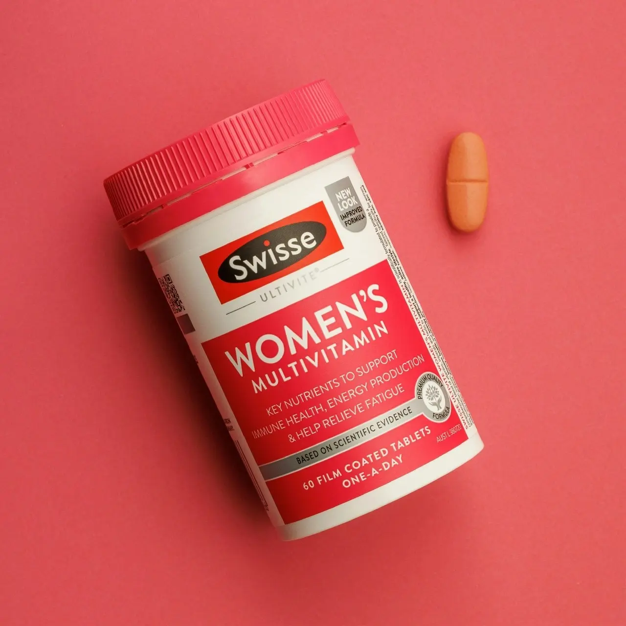 Swisse Ultivite Women's Multivitamin | Helps Fill Nutritional Gaps | 60 Tablets