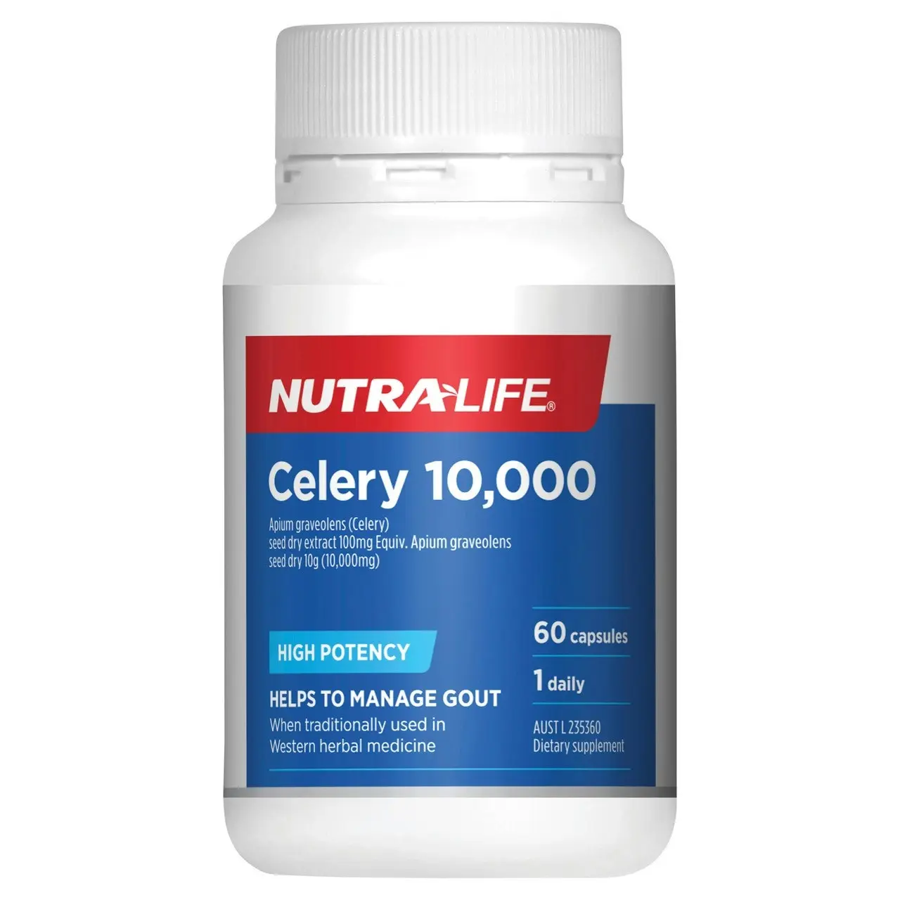 Nutra-Life Celery 10,000 60c