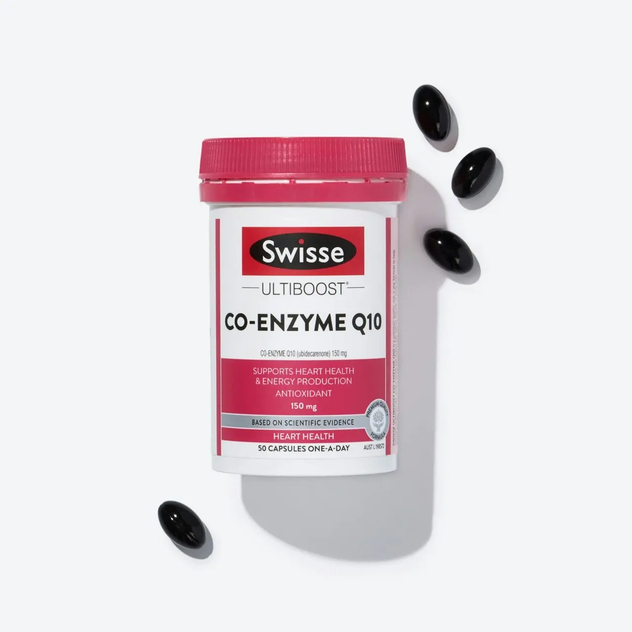 Swisse Ultiboost Co-Enzyme Q10 50 Capsules