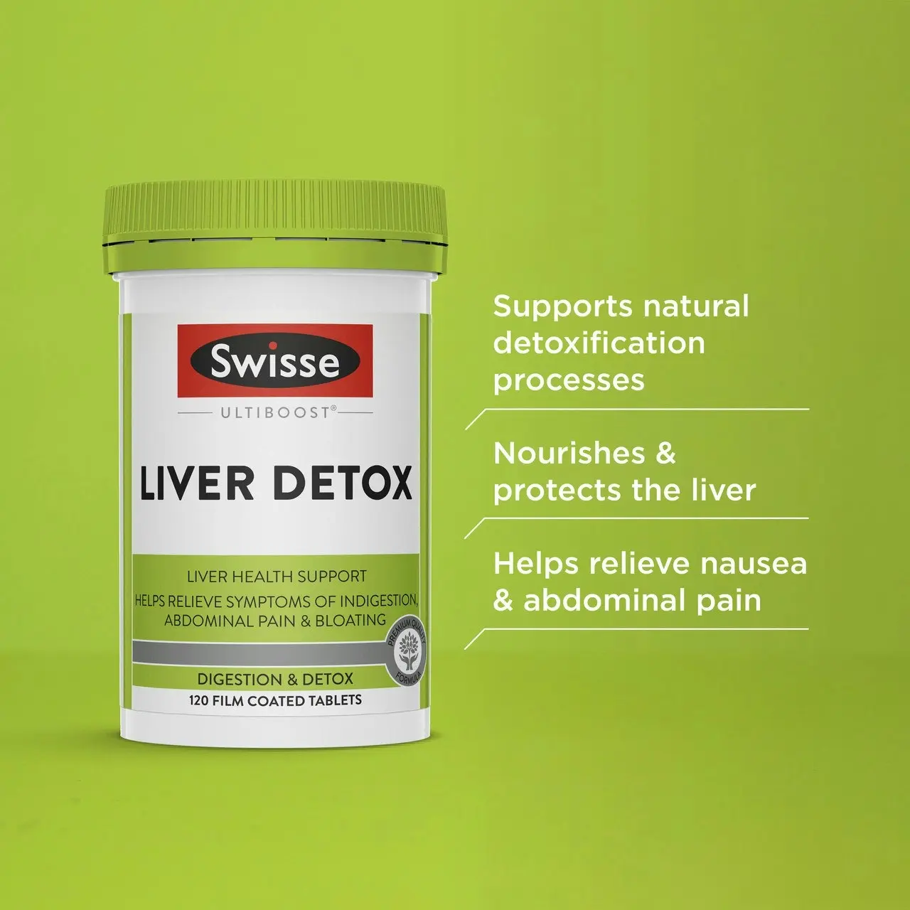 Swisse Ultiboost Liver Detox 120 Tablets