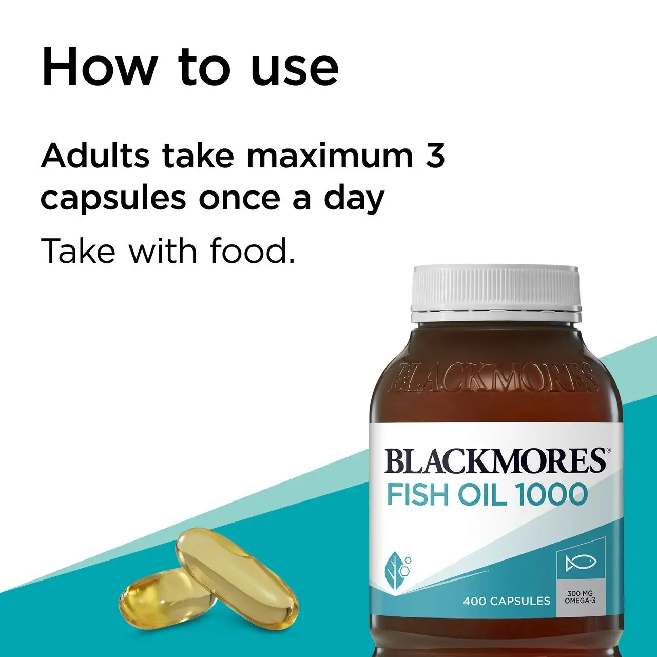 Blackmores Fish Oil 1000 400 Capsules