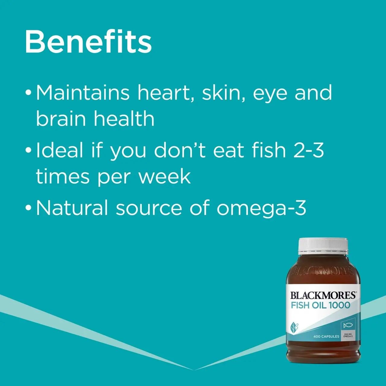 Blackmores Fish Oil 1000 400 Capsules