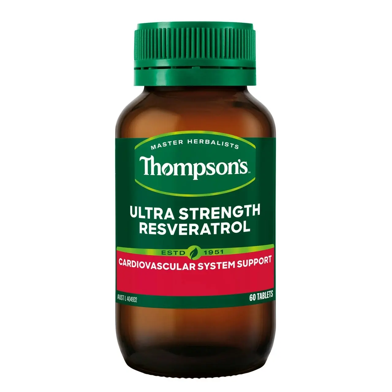 Thompson's Ultra Strength Resveratrol 60 tablets