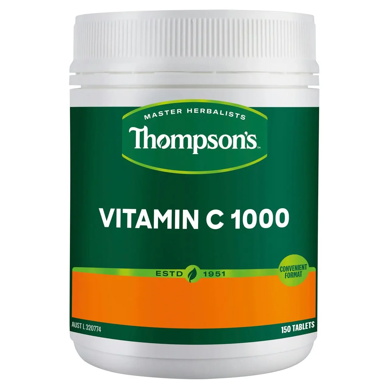 Thompson's Vitamin C 1000 150 Tablets