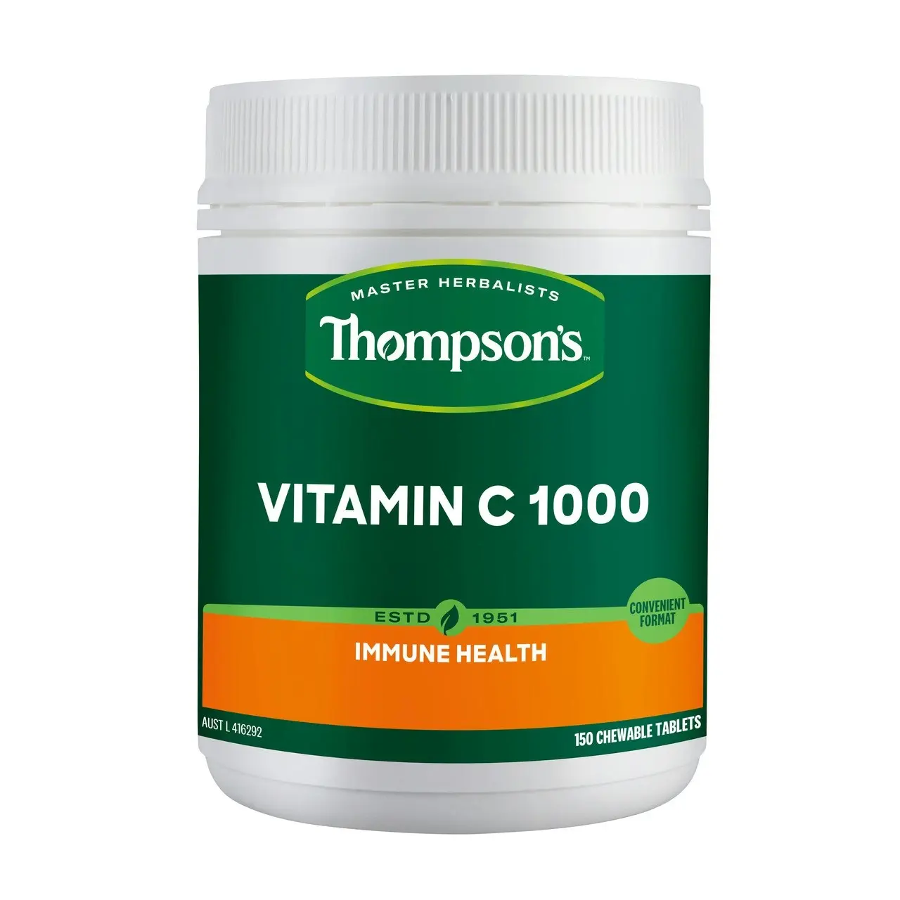 Thompson's Vitamin C 1000 150 Tablets