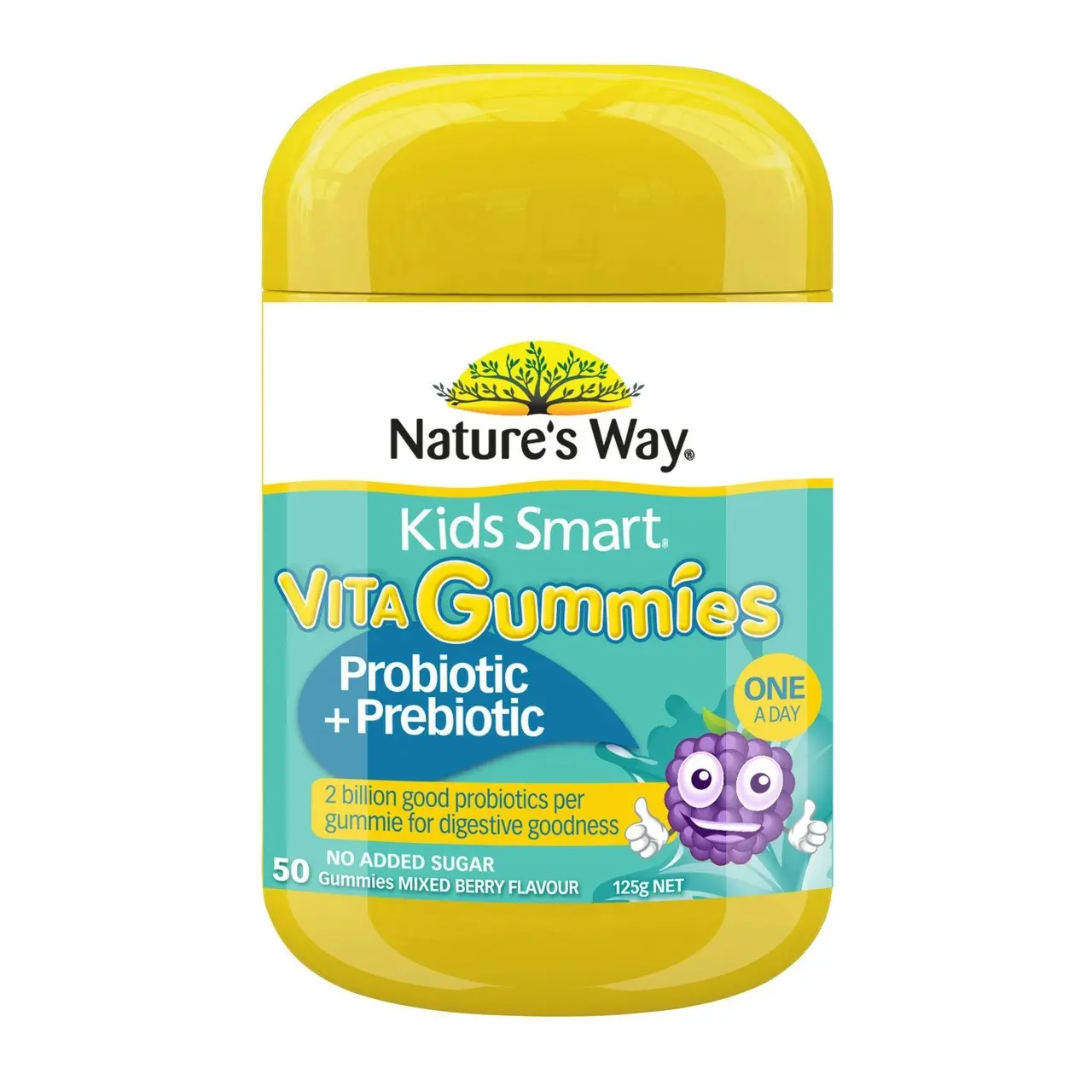 Nature's Way Kids Smart Vita Gummies Probiotic + Prebiotic 50