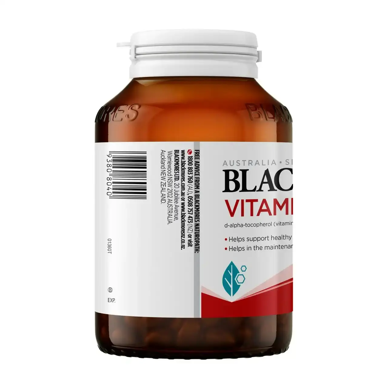 Blackmores Vitamin E 500 IU 150 Capsules