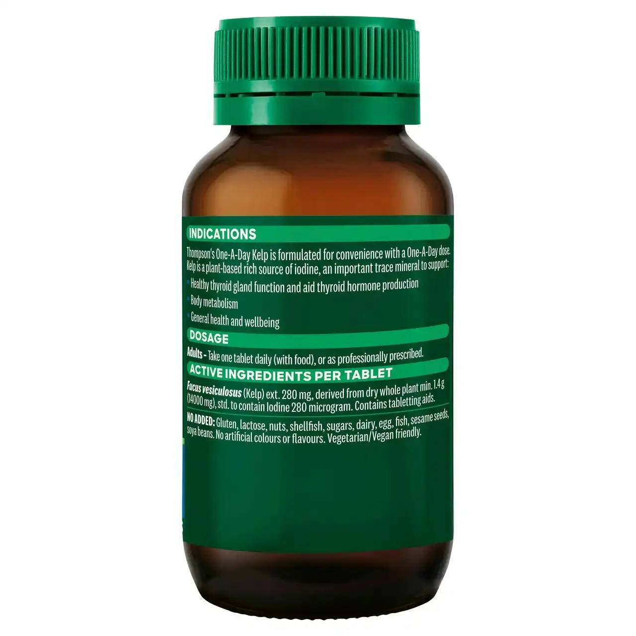 Thompson's One-a-day Kelp 1400 120 tablets