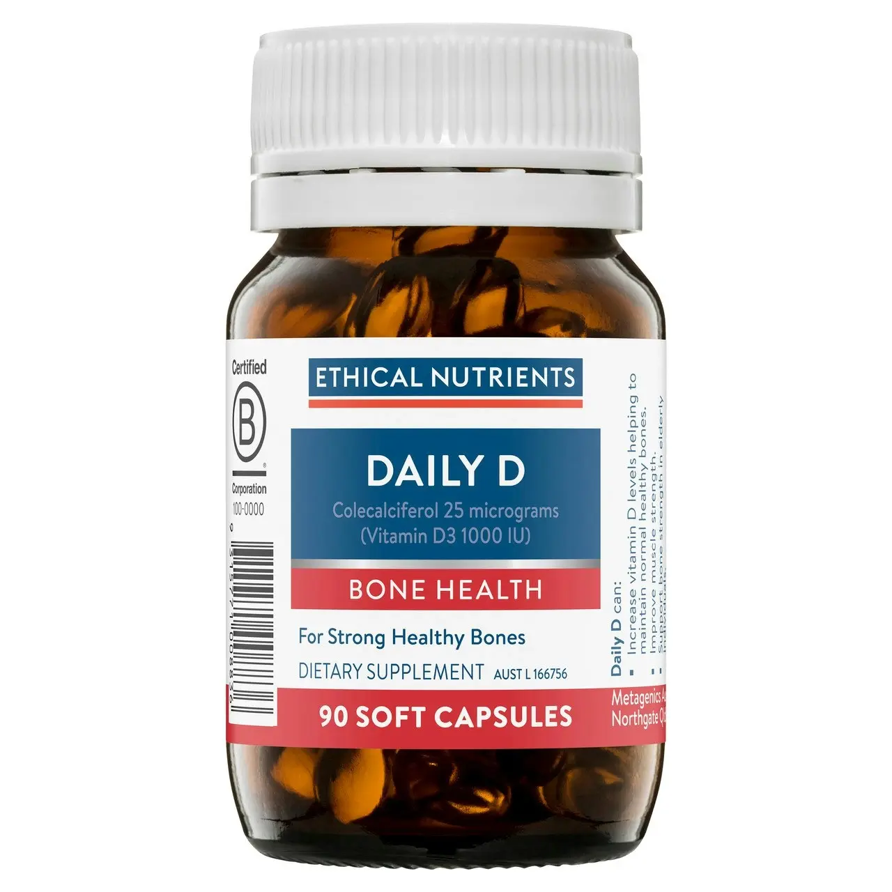 Ethical Nutrients Daily D 90 Capsules