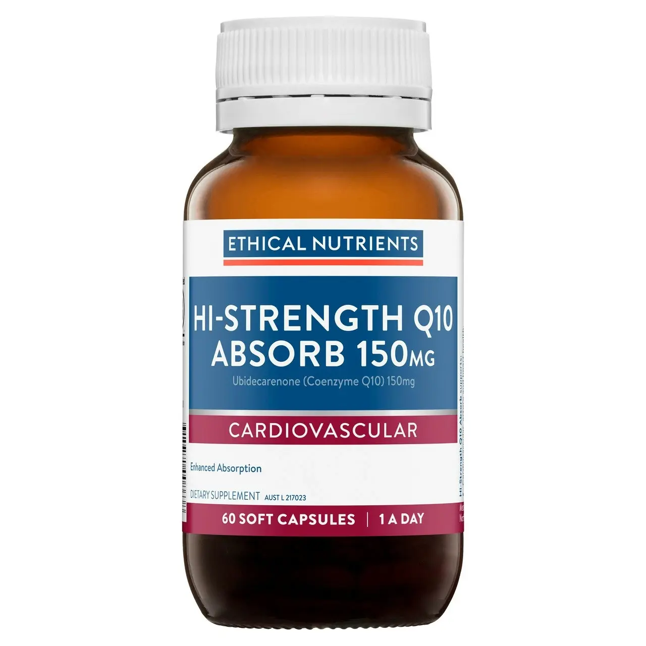 Ethical Nutrients Hi-Strength Q10 Absorb 150mg 60 Capsules