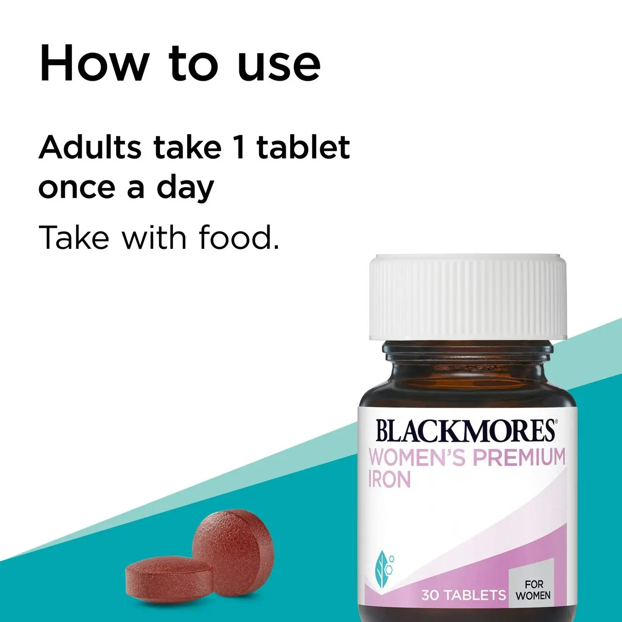 Blackmores Women's Premium Iron 30 Tablets