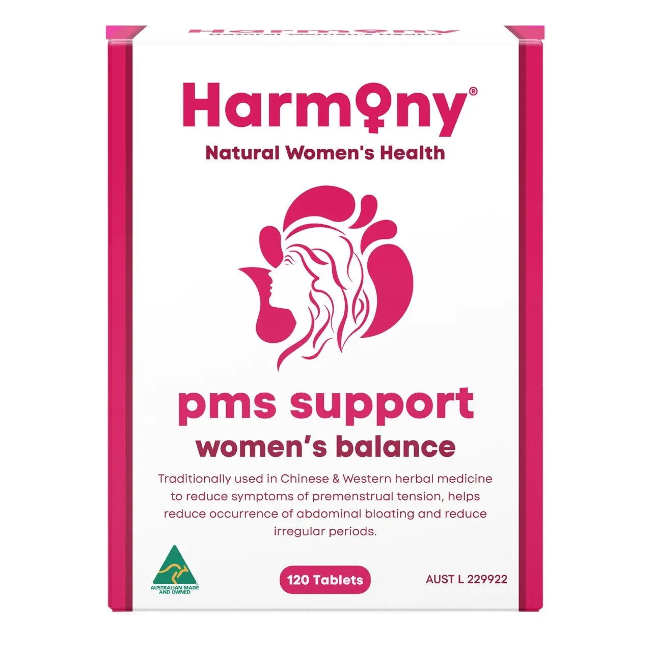 Harmony PMS Support 120 Tablets