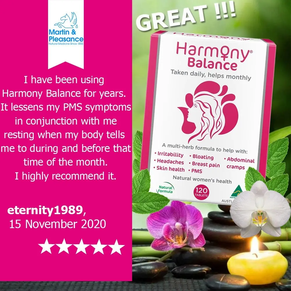 Harmony PMS Support 120 Tablets