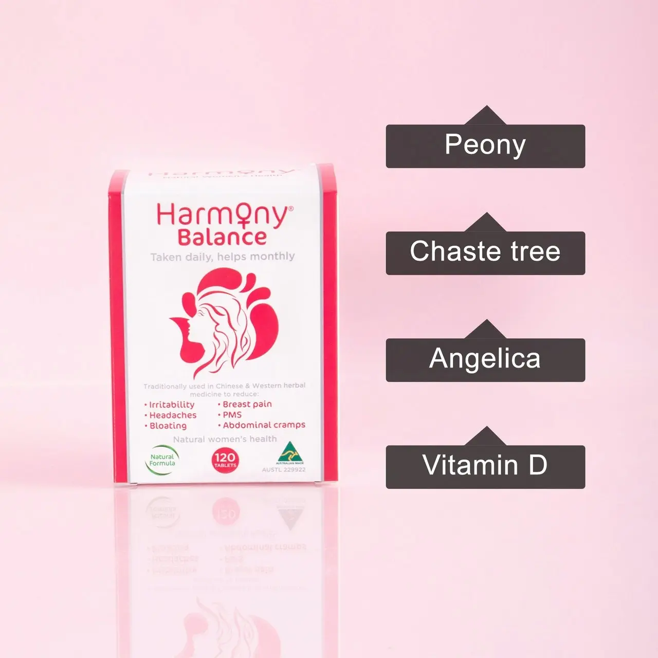 Harmony PMS Support 120 Tablets