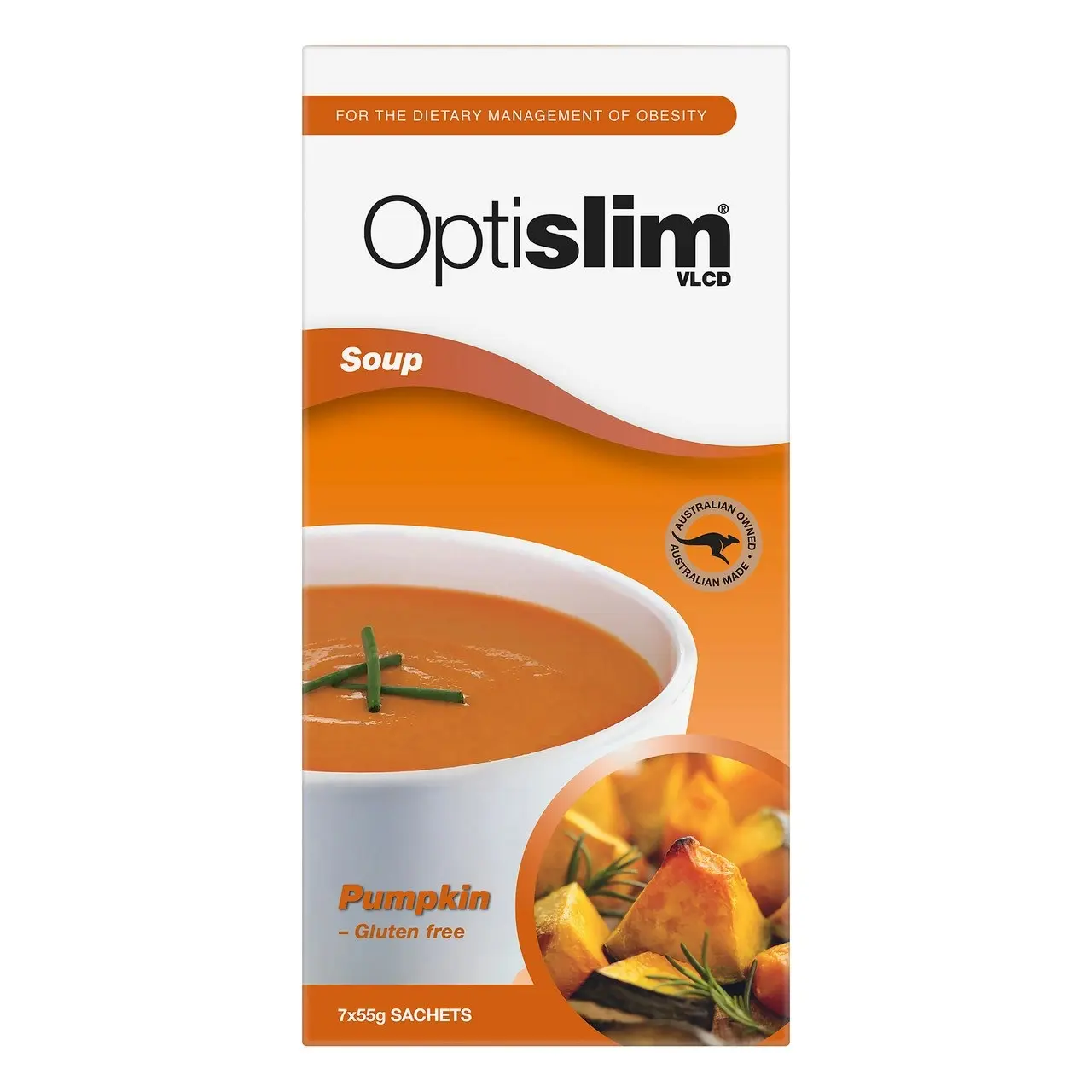 VLCD Pumpkin soup 7x55g