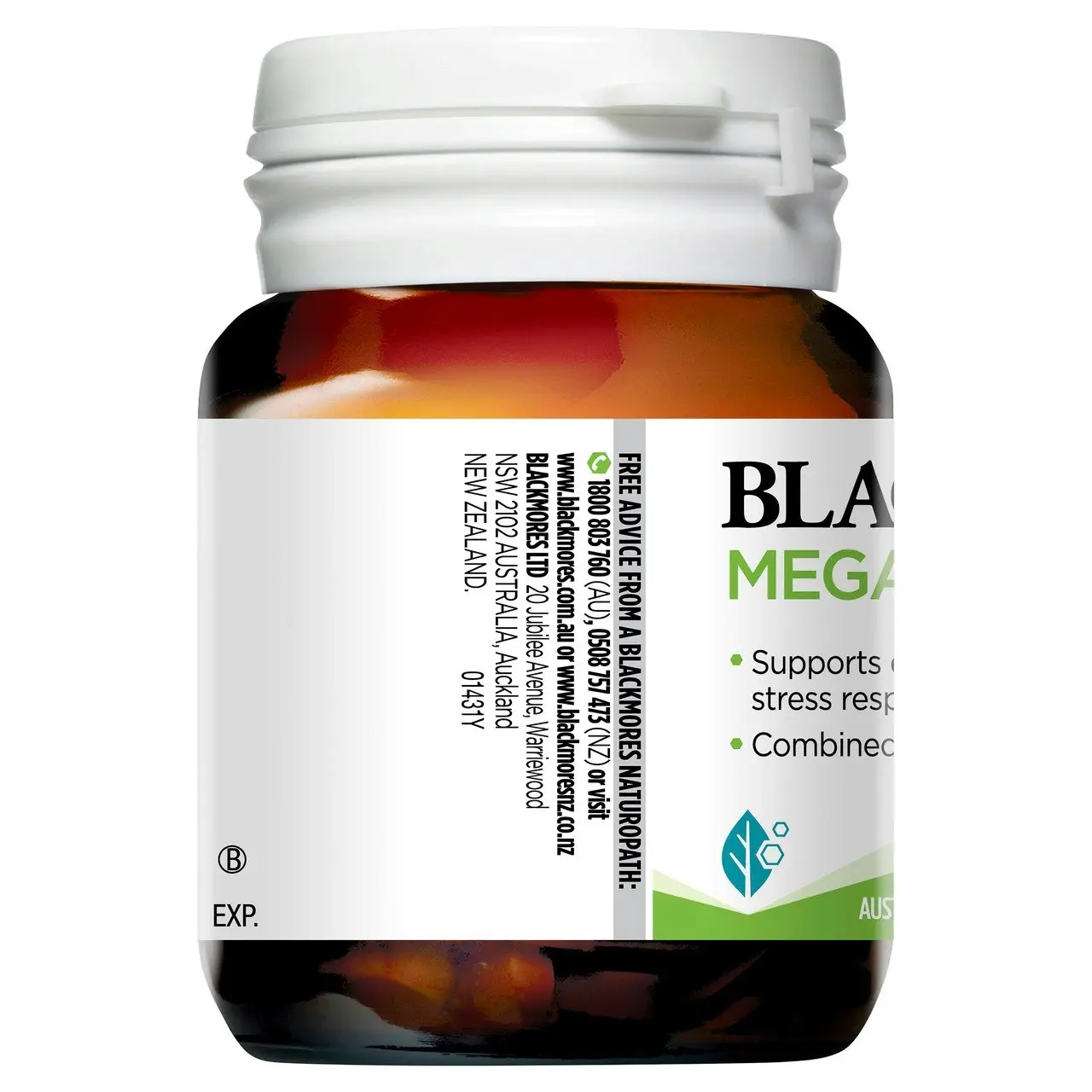 Blackmores Mega B Complex 31 Tablets