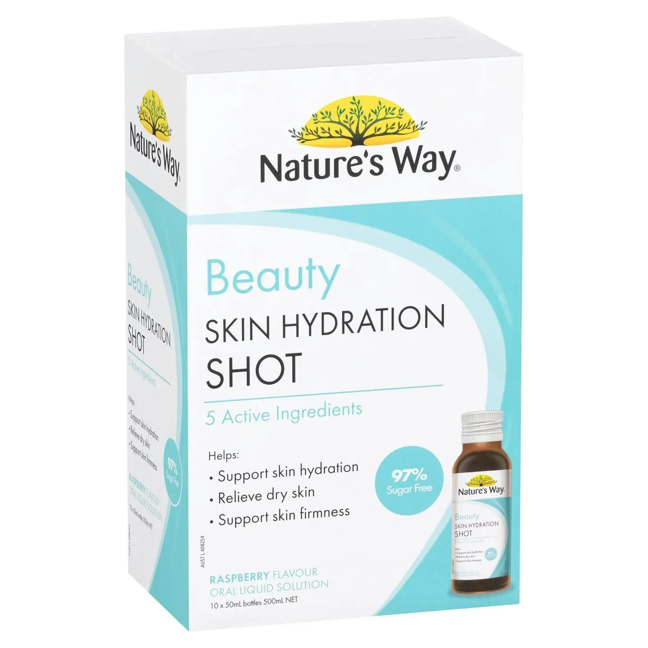 Nature's Way Beauty Skin Hydration shots 10 x 50ml