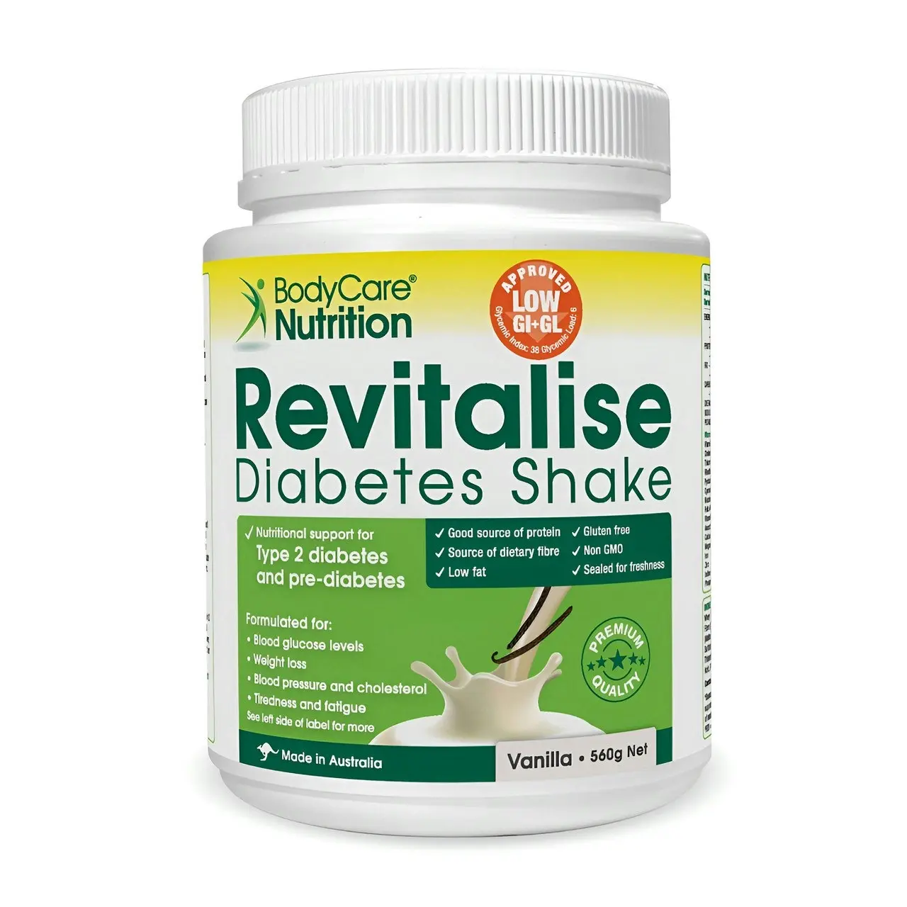 Revitalise Uplifting Health Shake Vanilla Flavour 560g