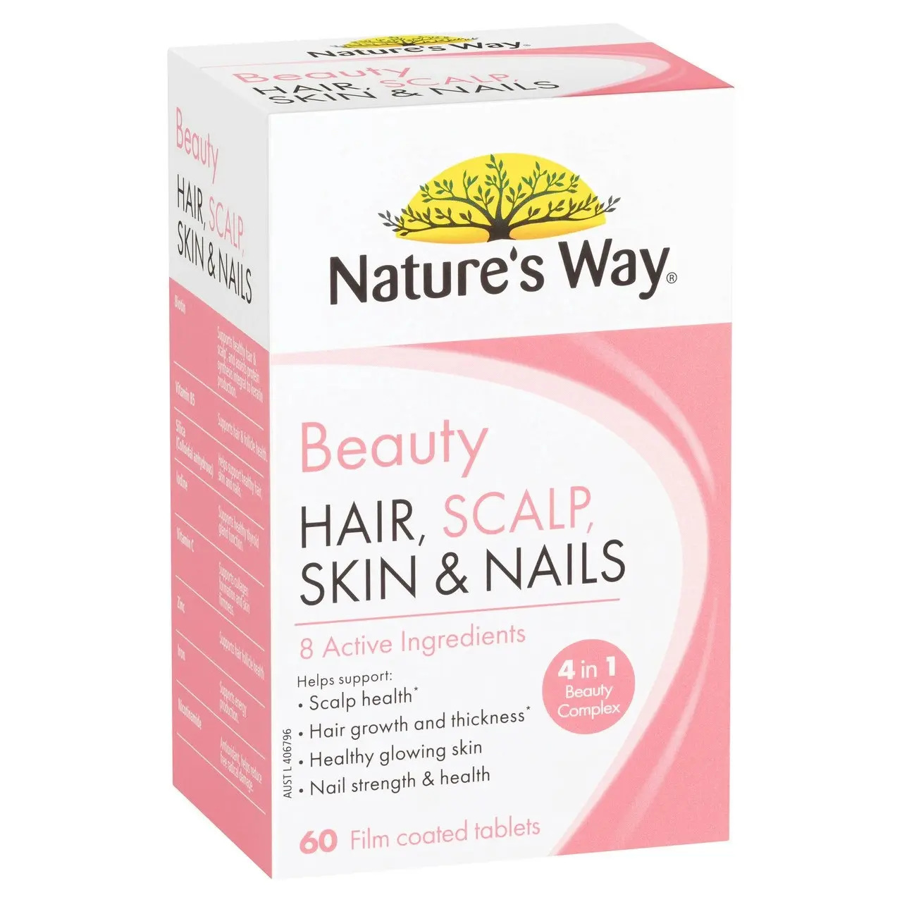 Nature's Way Beauty Hair, Scalp, Skin & Nails 60 Tablets