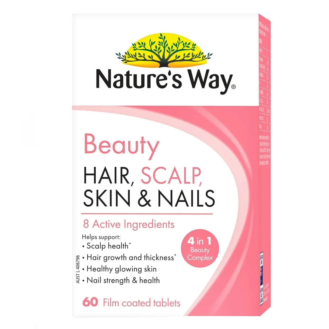 Nature's Way Beauty Hair, Scalp, Skin & Nails 60 Tablets