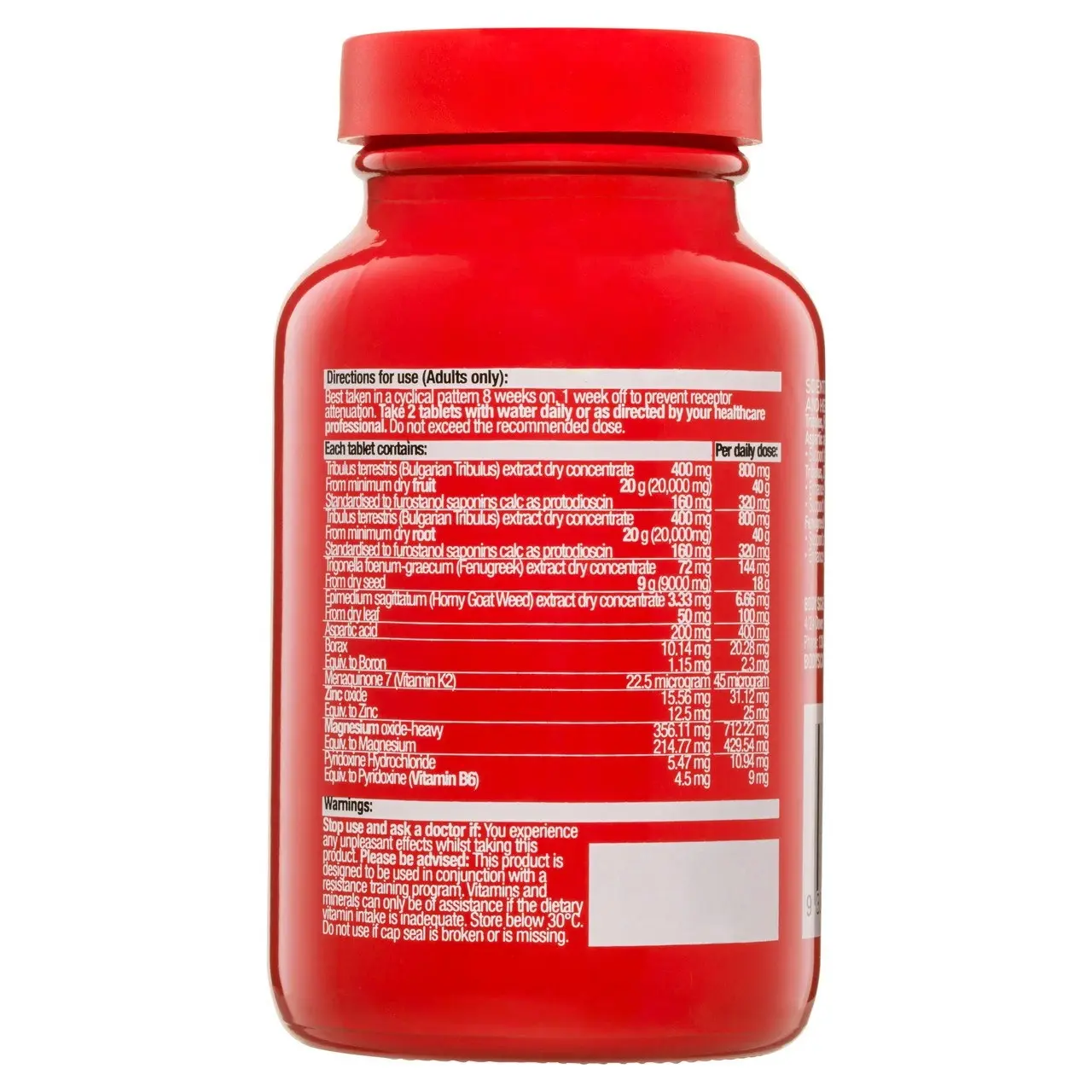 BSc Triandrobol Test 60 Tablets