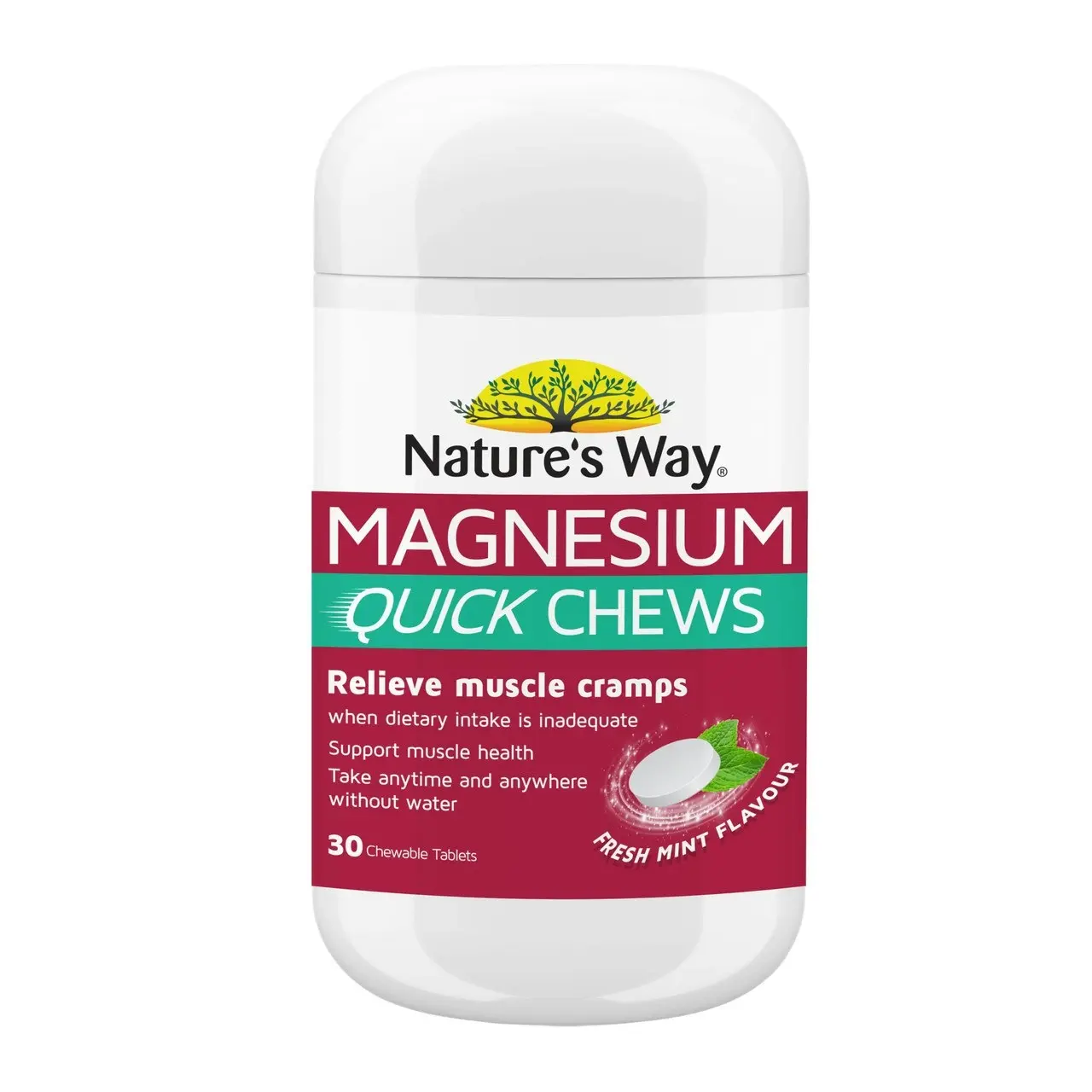 Nature's Way Magnesium Quick Chews 30