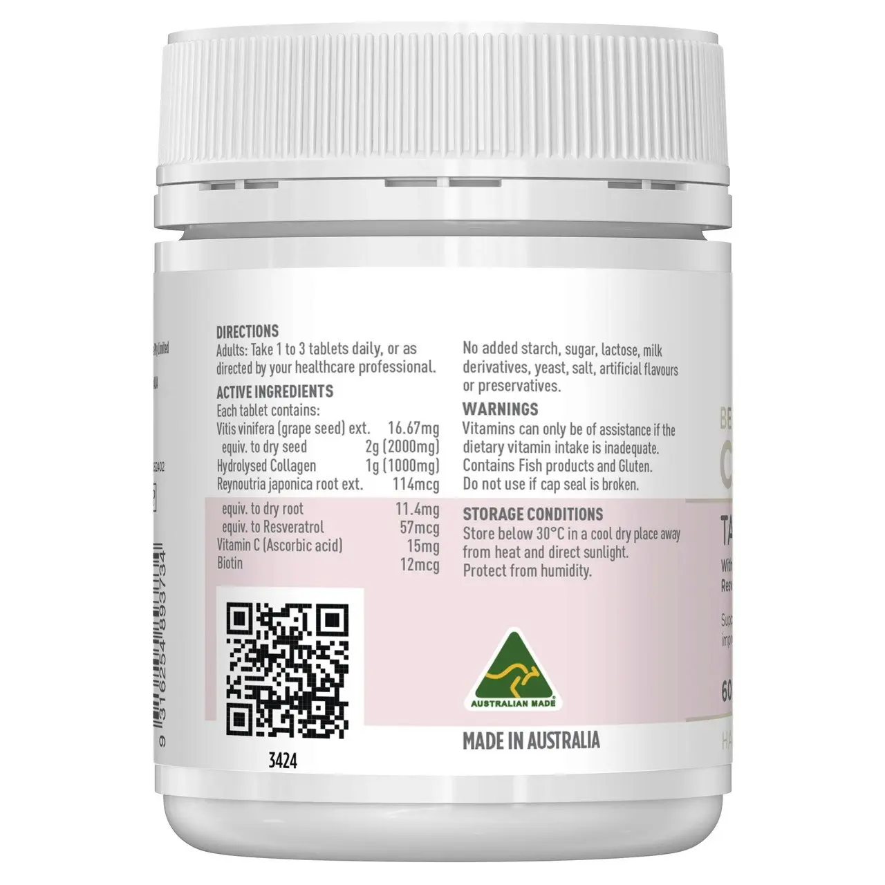 Healthy Care Beauty Collagen 60 Tablets