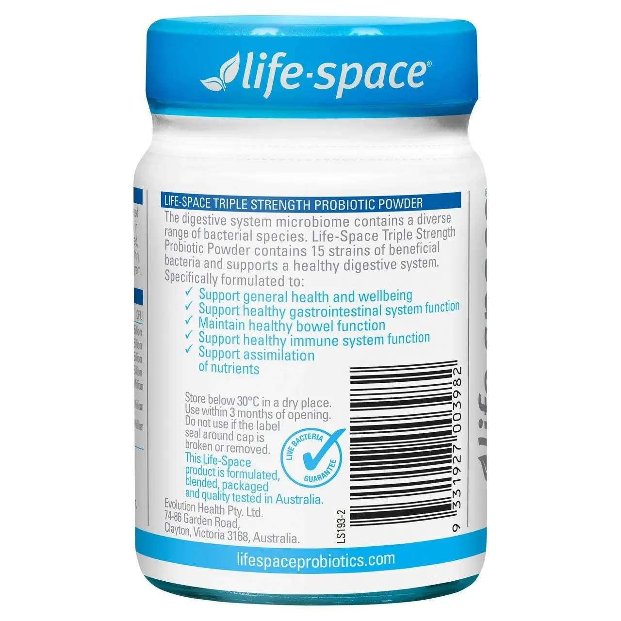 Life-Space Triple Strength Probiotic Oral Powder 30g