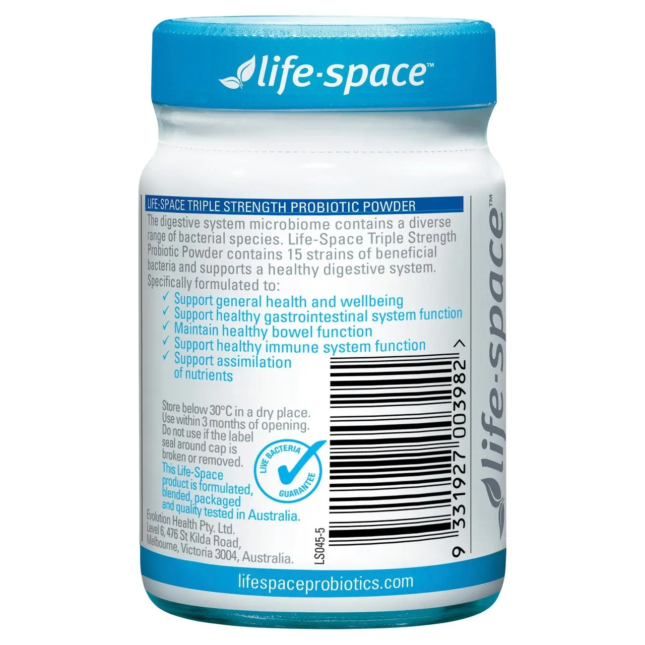 Life-Space Triple Strength Probiotic Oral Powder 30g