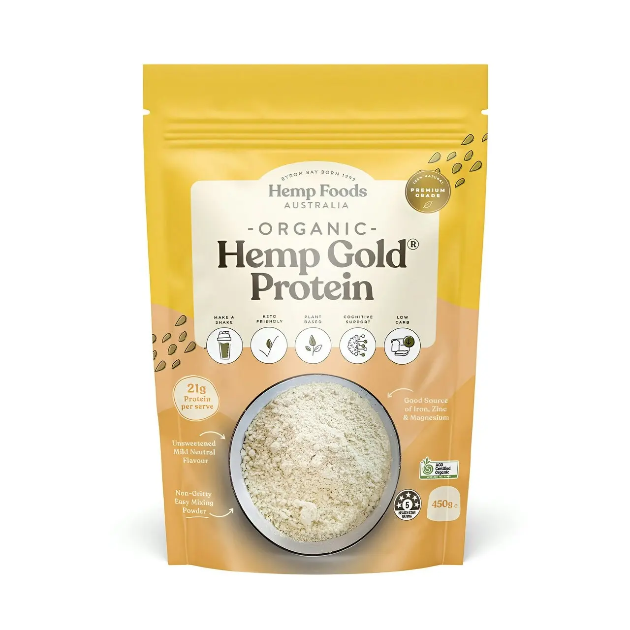 Essential Hemp Organic Hemp Protein 450g