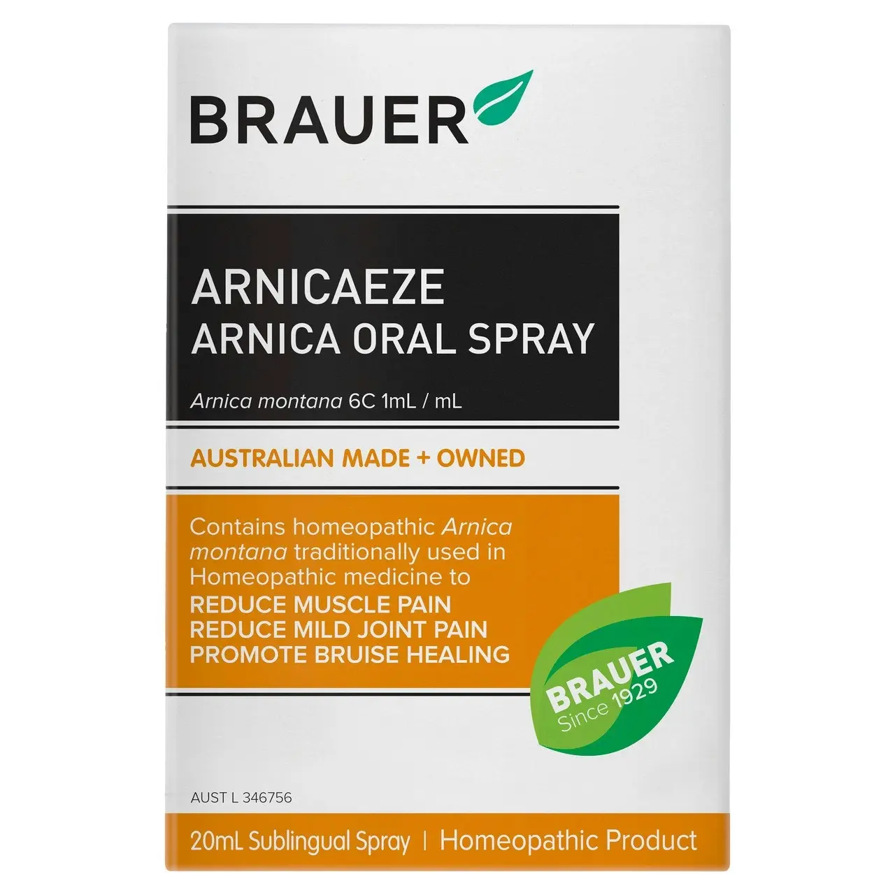 Brauer Arnicaeze Arnica Oral Spray 20ml