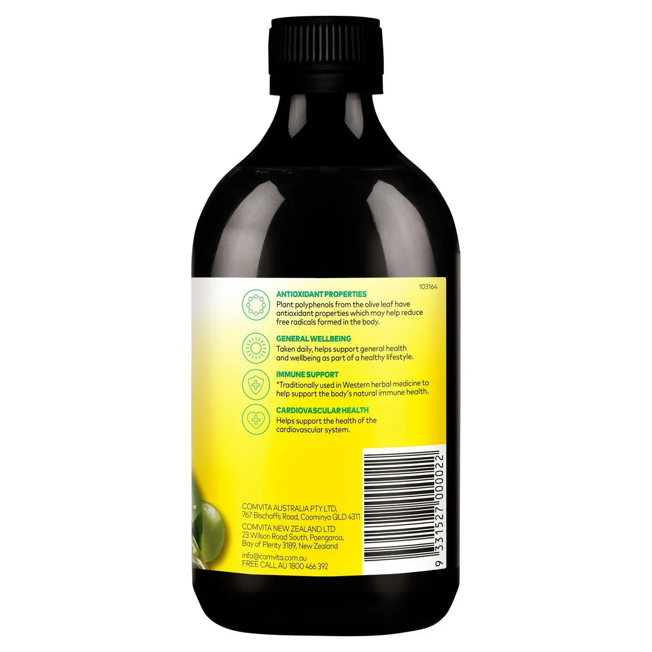 Comvita Olive Leaf Extract Peppermint Flavour 500mL