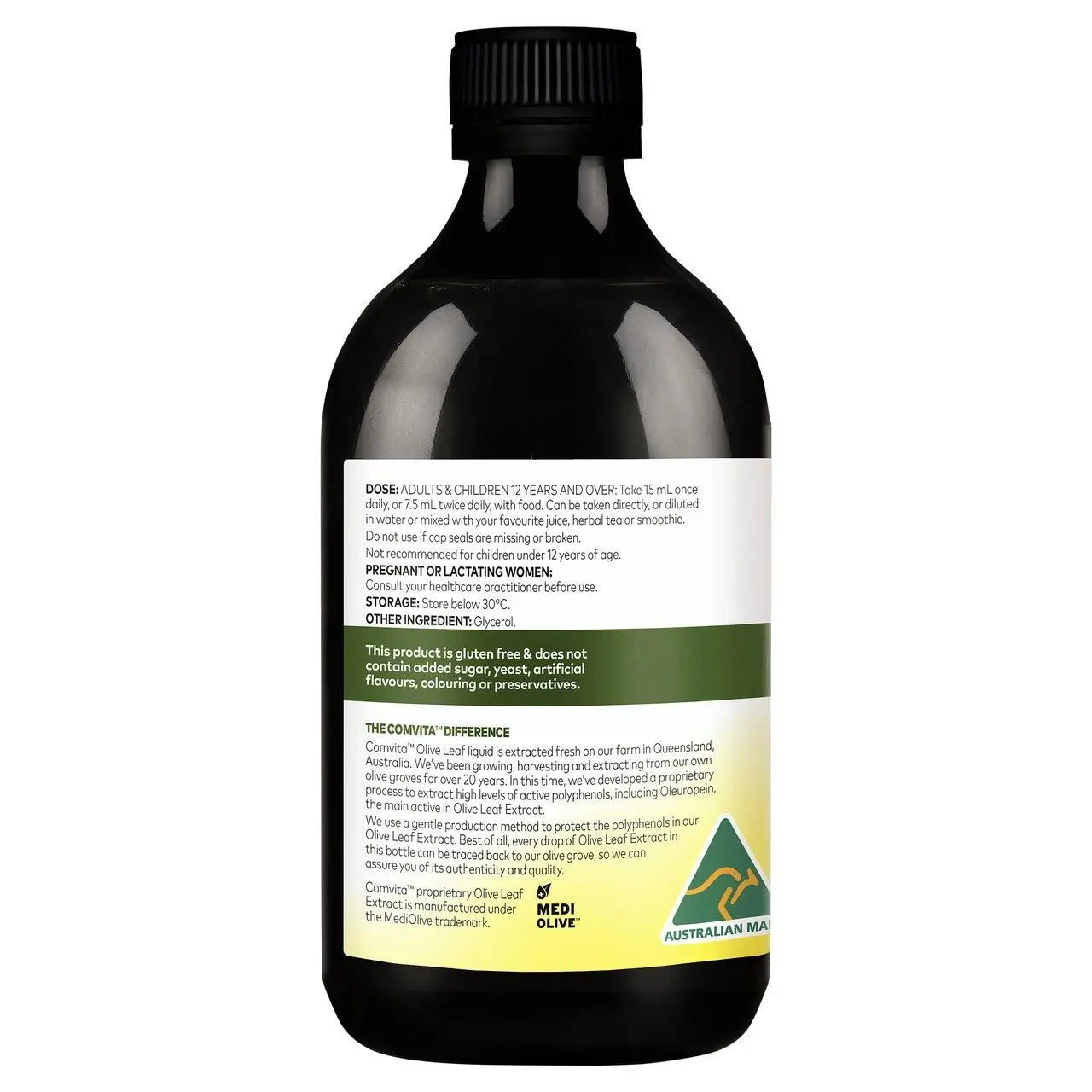 Comvita Olive Leaf Extract Original Flavour 500mL