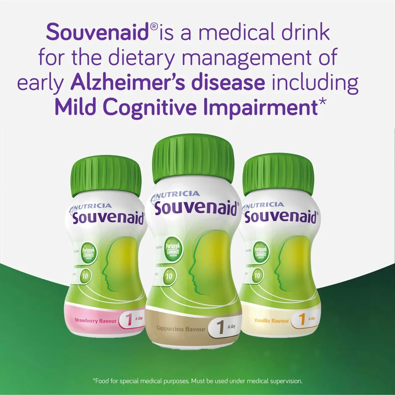 Souvenaid Memory Drink Strawberry 4 Pack 125mL