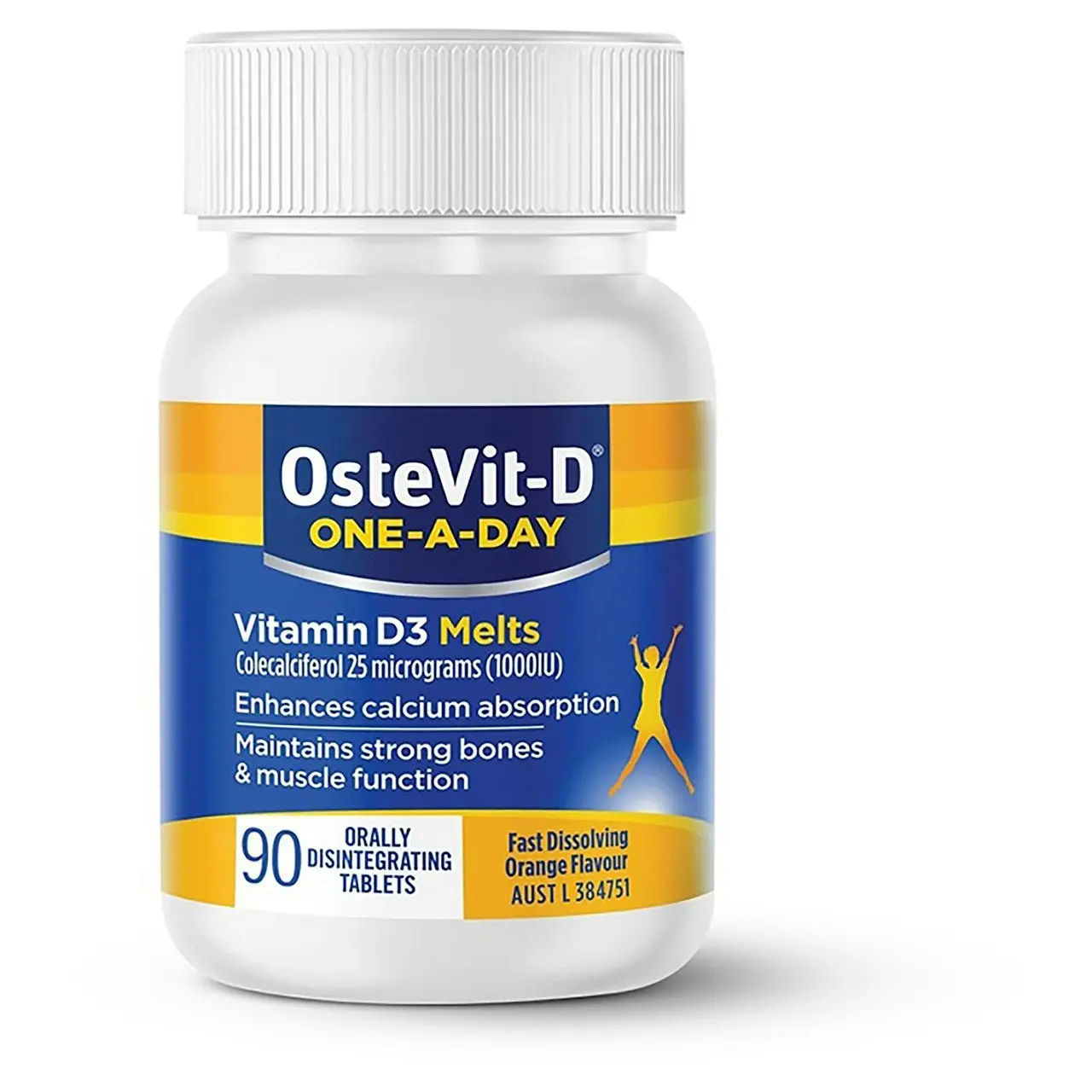 OsteVit-D One-A-Day Vitamin D3 Melts 90s