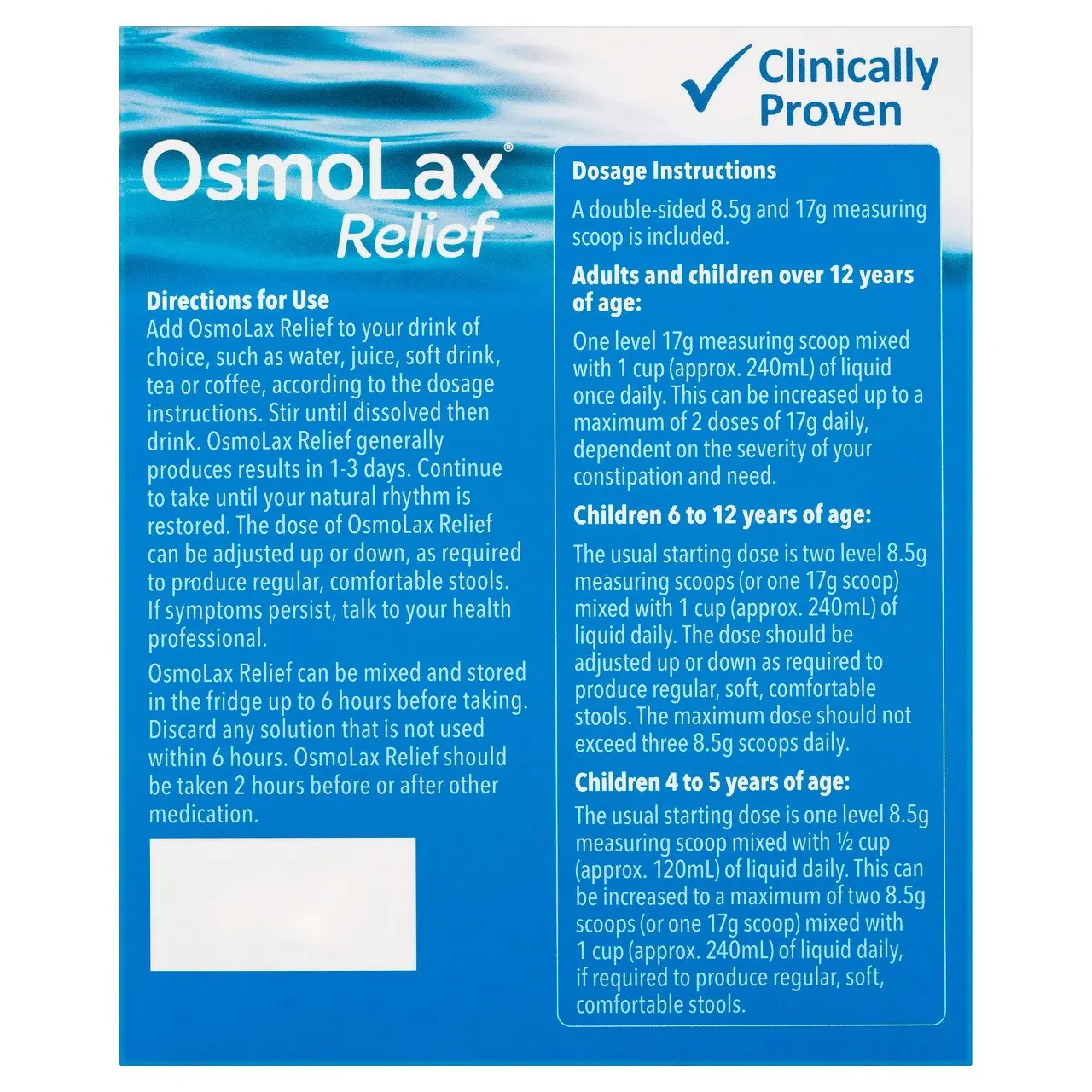 OsmoLax(R) Relief 595g