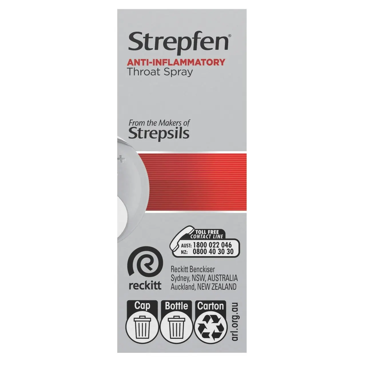 Strepfen Intensive Throat Spray with Anti Inflammatory Action 15mL