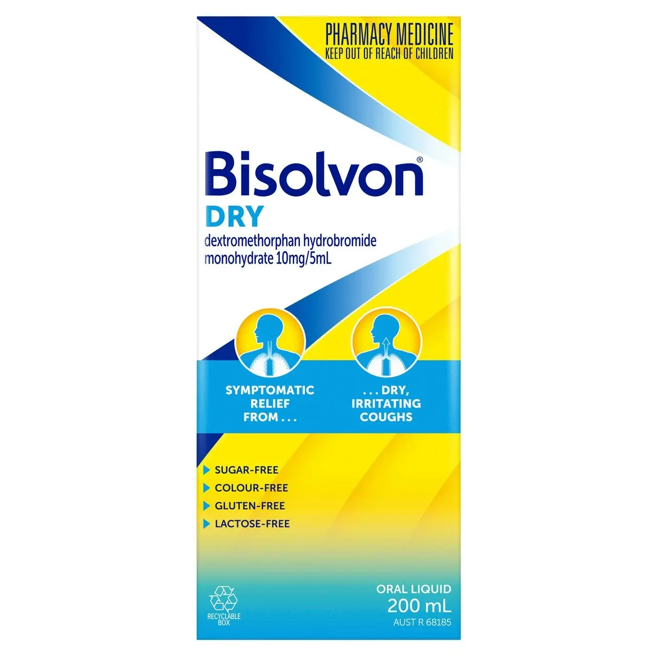 Bisolvon Dry Liquid 200mL