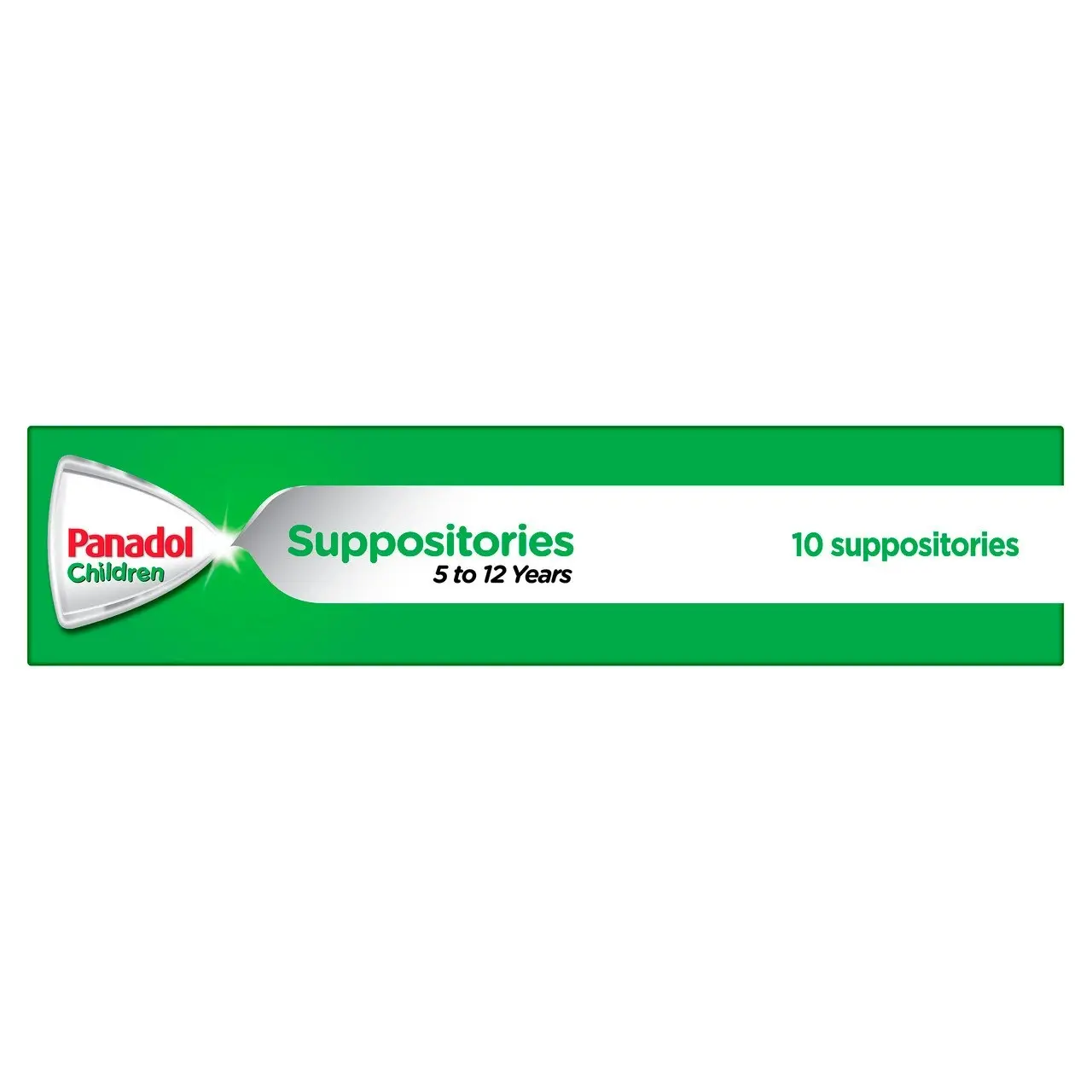 Panadol Children Suppositories 5-12 Years, 250mg 10 Pack