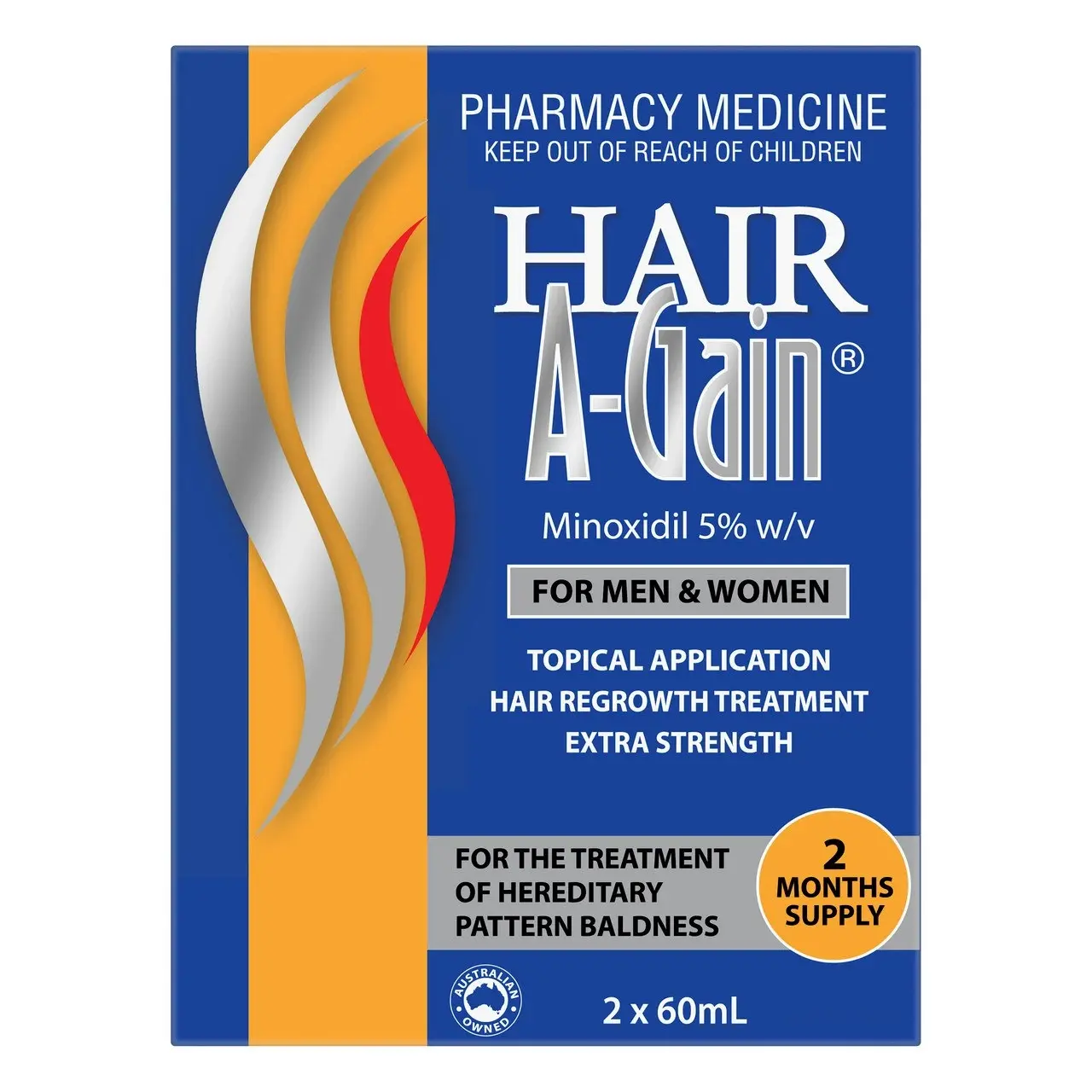 Hair A-Gain 2 Pack 2 x 60mL