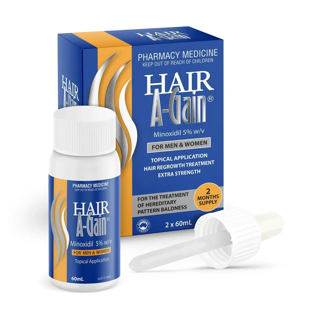 Hair A-Gain 2 Pack 2 x 60mL