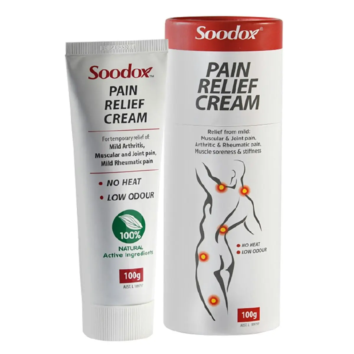 Soodox Pain Relief Cream 100g