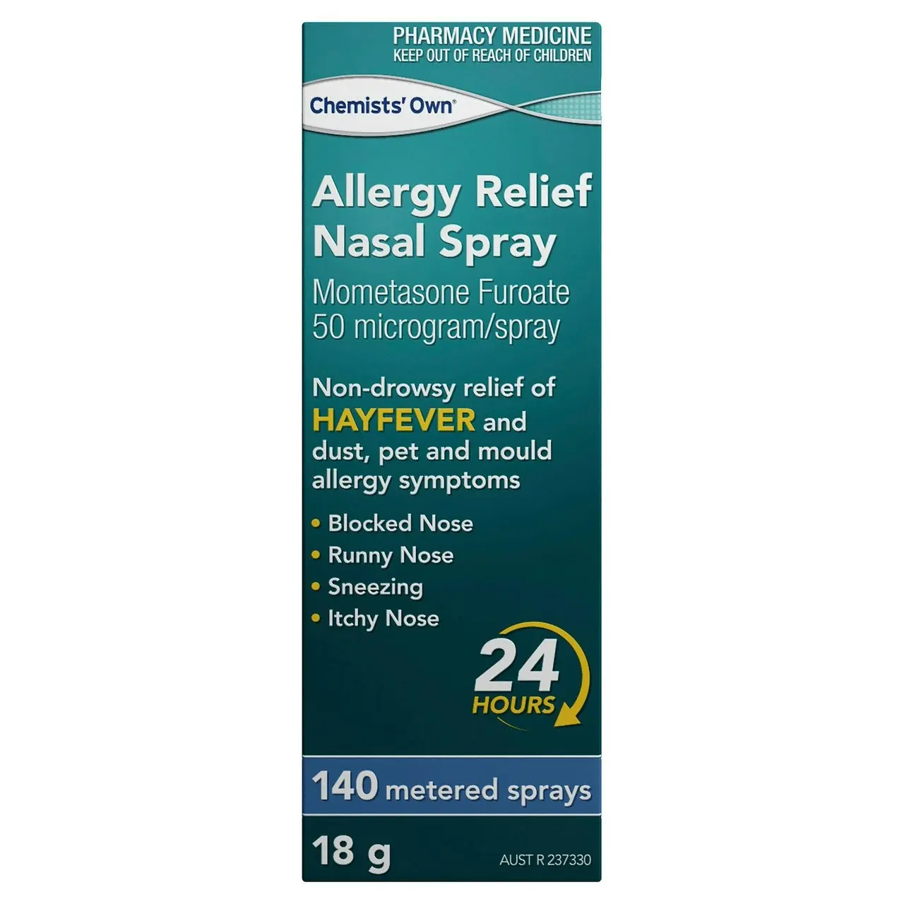 Chemists' Own Allergy Relief Nasal Spray 50mcg 140