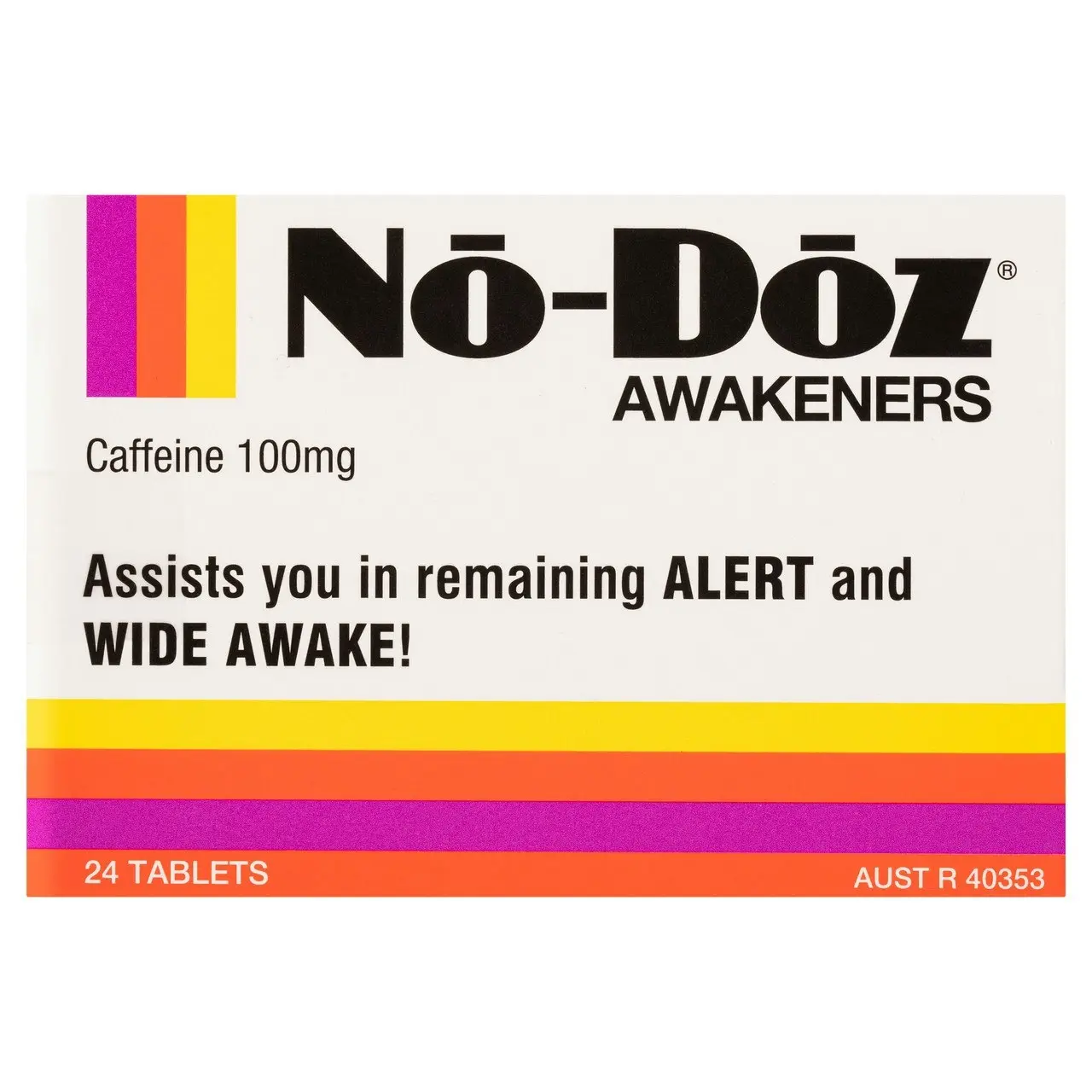 No-Doz Awakeners 24 Tablets